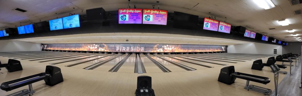 bowling lanes